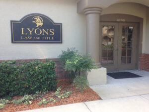 Lyons Law Group Jasmine Estates Florida
