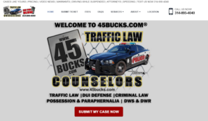 Traffic Law Counselors® 45BUCKS® Mehlville Missouri